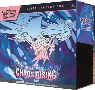 Chaos Rising regular Elite Trainer Box product image.