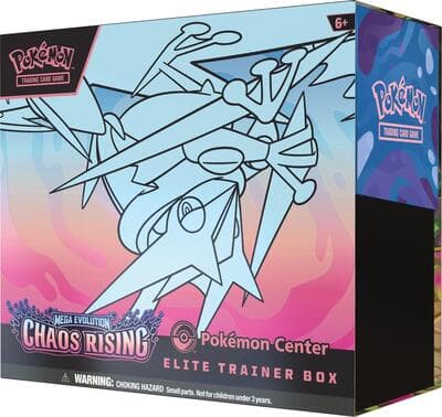 Chaos Rising Pokemon Center Elite Trainer Box product image.